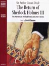 The Return of Sherlock Holmes, Volume III